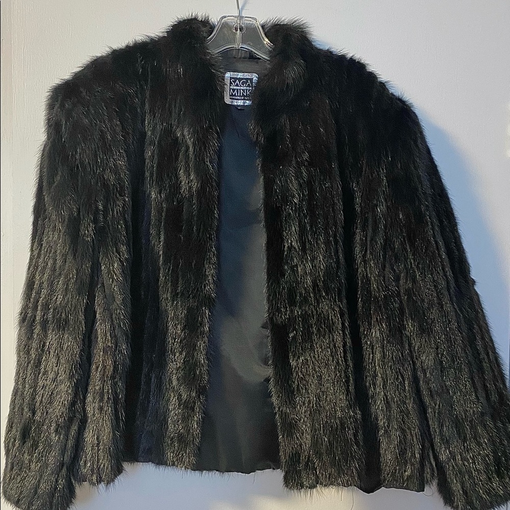 Saga Mink Vintage Fur Coat